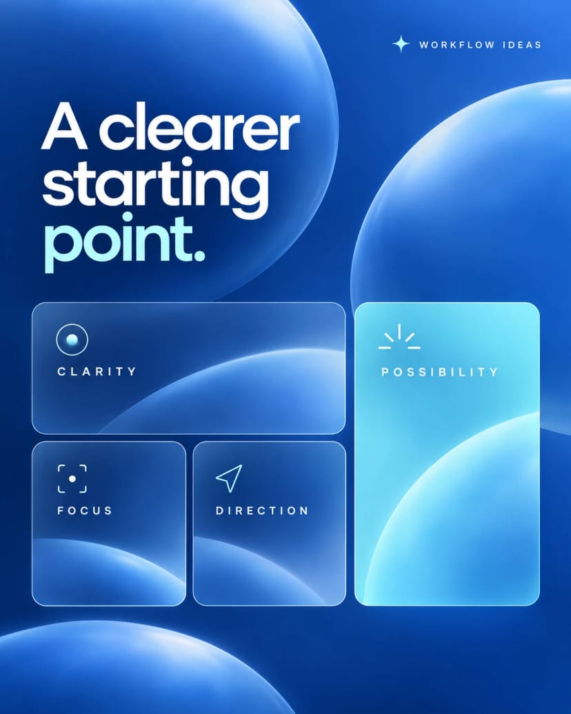 A clearer starting point