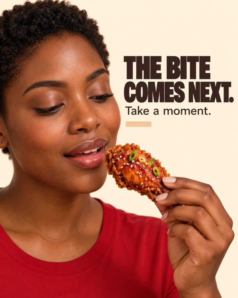 Anticipating the crispy bite