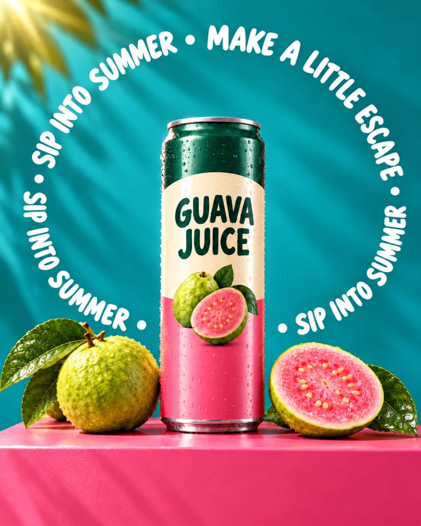 Guava juice summer escape