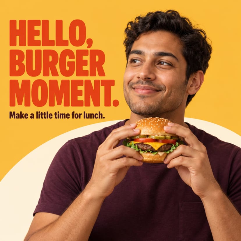 Hello, Burger Moment