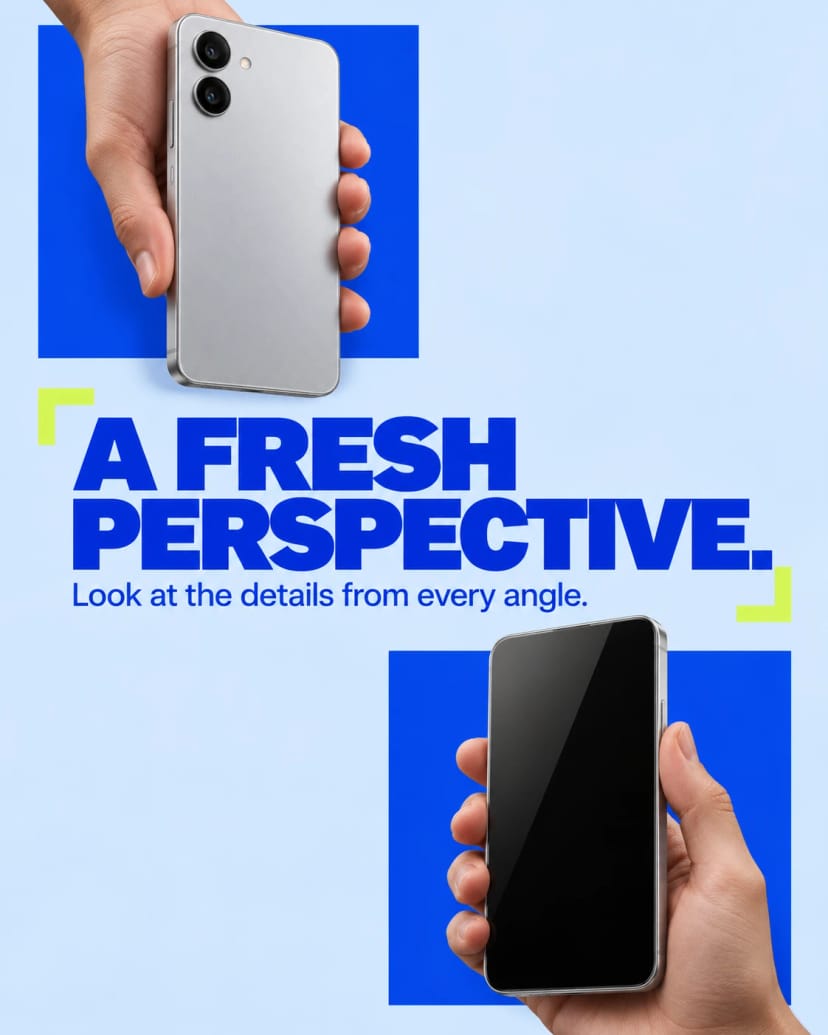 Two phones, one fresh perspective