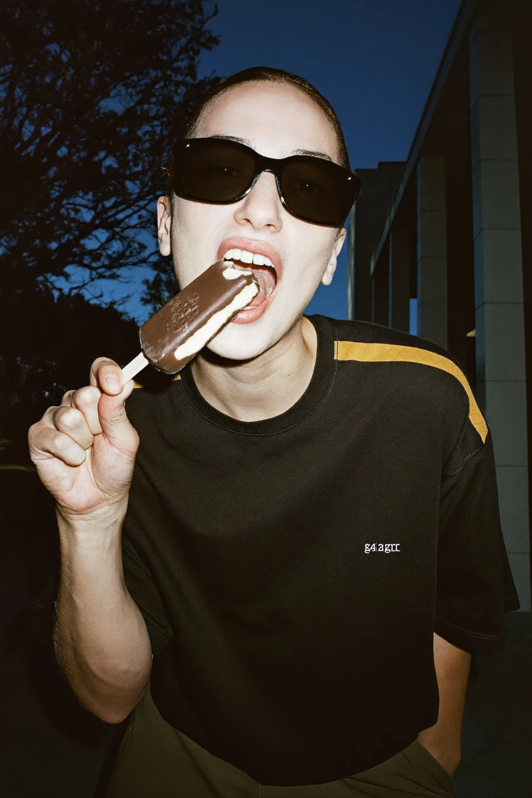 Ice Cream Flash Photo