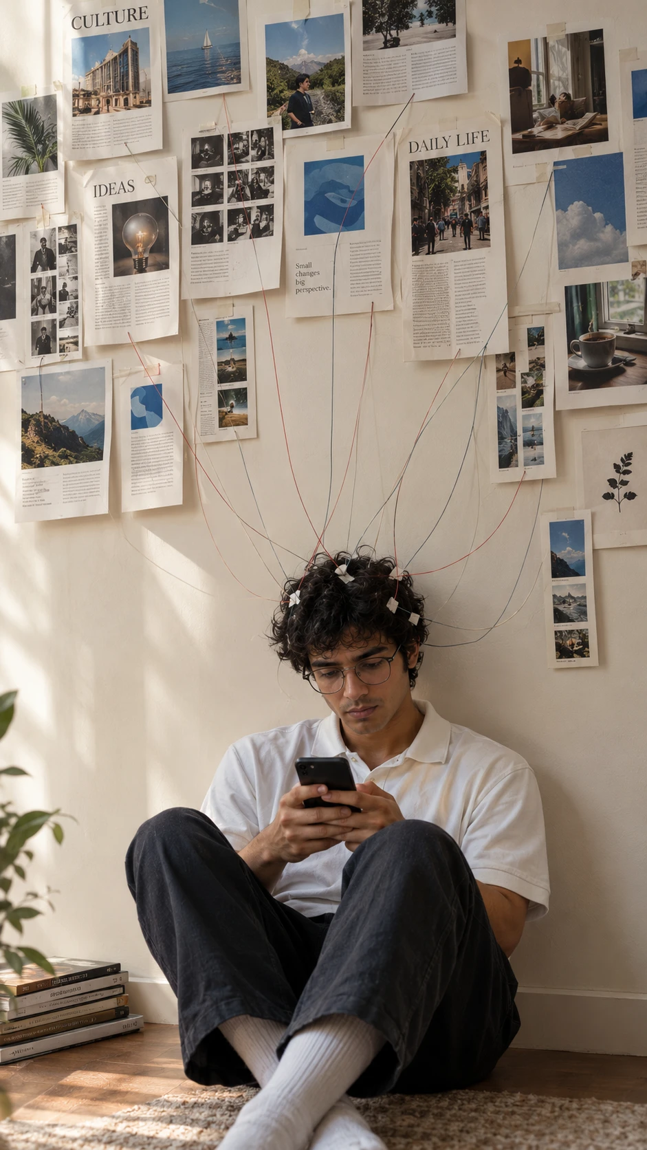 Idea Wall Aesthetic Room Shot
