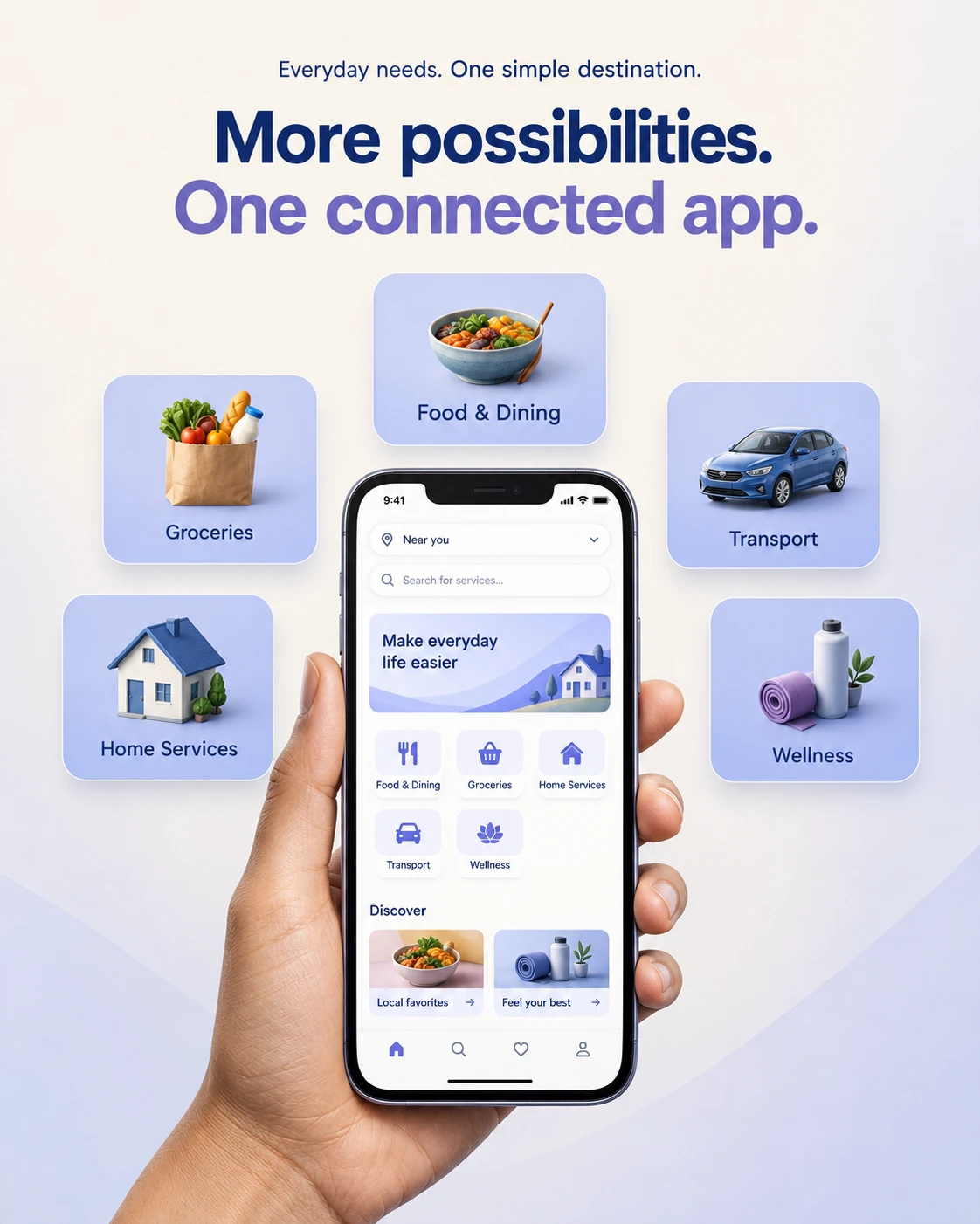 Super App Promo Poster