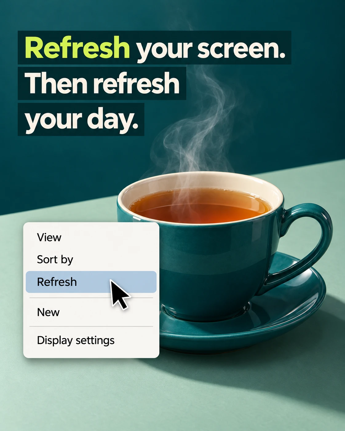 Tea Break Refresh Ad